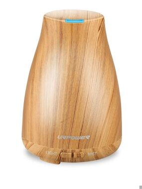 URPOWER  Wood Grain Essential Oil Diffuser - Aroma Essential Oil Cool Mist NWOT